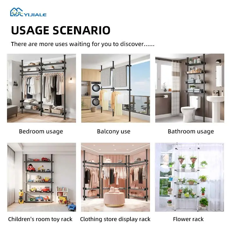 YIJIALE simple large mobile wardrobe cheap wardrobe cabinets metal wardrobe for clothes