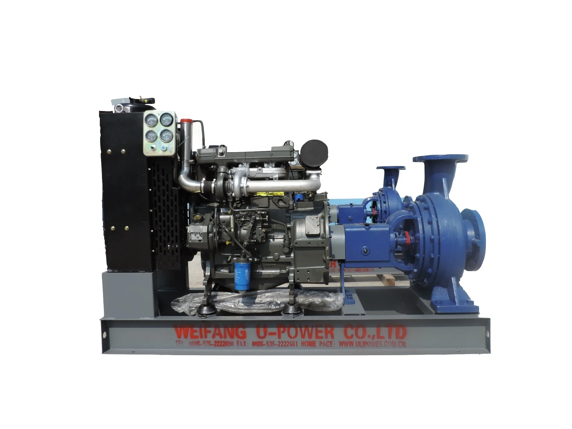 Centrifugal double suction diesel engine water pump 1100 m3/h outflow