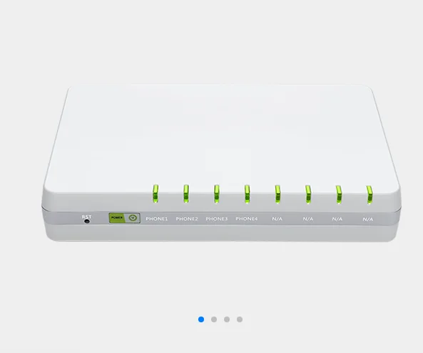 FlyingVoice G504 ATA Type VOIP Adapter  High quality WiFi ATA with 4 FXS Ports VoIP WAN/LAN 2*10/100/1000 Mbps Wireless 2.4G