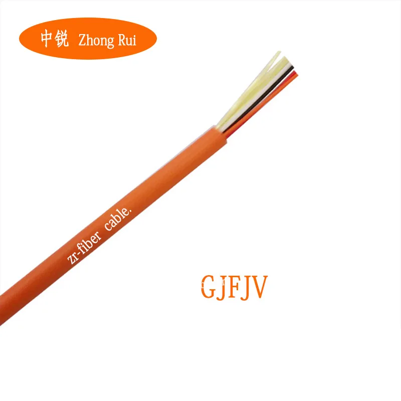 Производство 2 4 6 8 12 24 многомодовый оптоволоконный кабель Indoor g652d (50/125) (62,5/125)