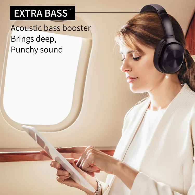 3D Low Bass Tone Fast Charge for Cellphone Travel Computers Mpow Noise Cancelling  Over Ear Headphones Wired