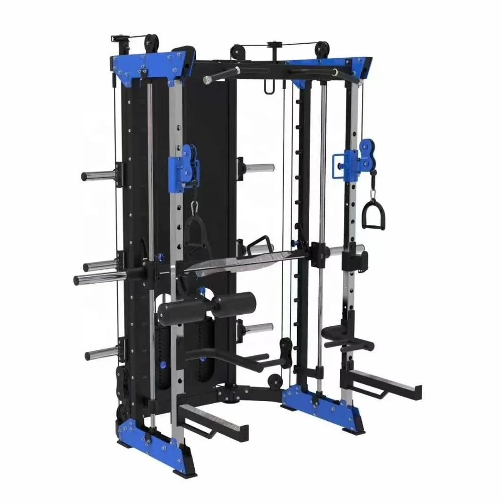 Commercial Strength Fitness Machine Multi Functional Trainer Smith Machine