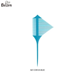 Hair styling salon dye point tip highlight comb plastic dual double head rat tail hair comb