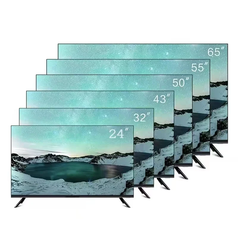 Foreign trade company 19 22 24 26 32 inch smart tv 43 50 55 65 inch LED TV Support 4k customization