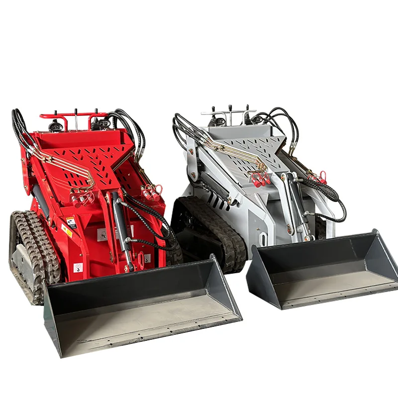 Wholesale Crawler Mini Skidsteer Loaders Power Engine Wheel Track Skid Steer With Attachment