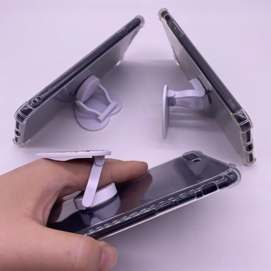 Wholesale custom uv sublimation print heart shape mobile phone holder