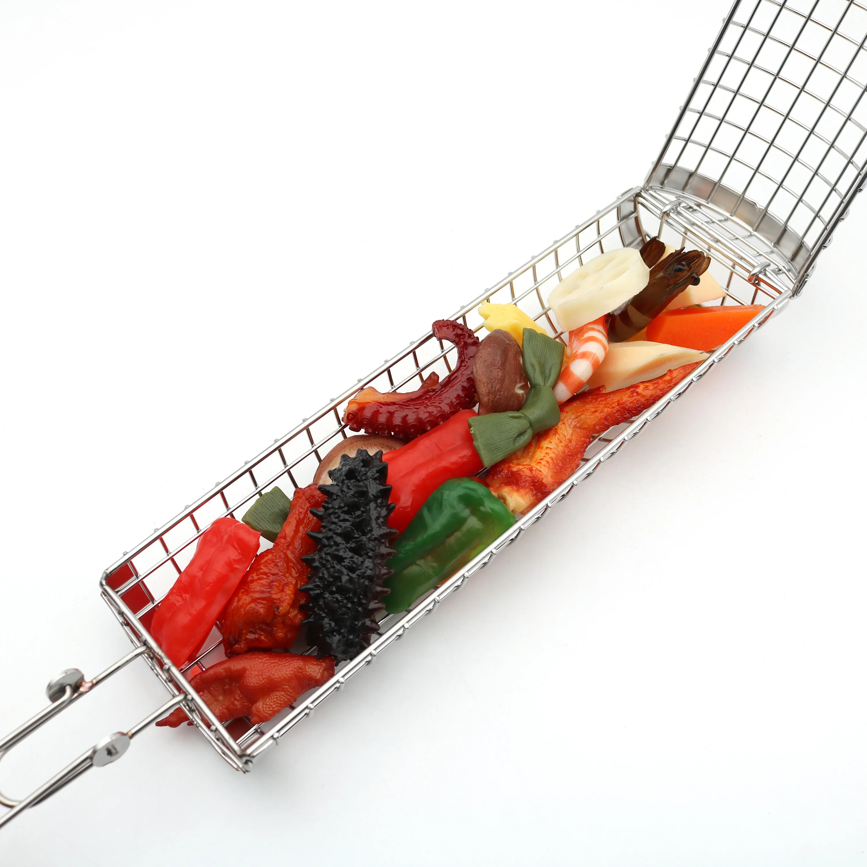 Factory direct sales of the latest barbecue accessories and the latest bbq grill basket rolling grill basket