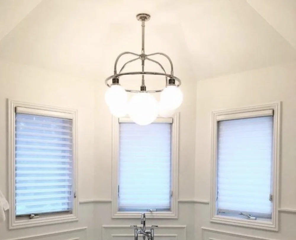 Nature Brass Pendant Lamp Ophisticated White Glass Globes Chandelier Pendant Lamp For Kitchen Island Dining Living Room Decor