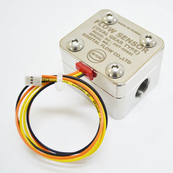 DGT-006SI Flow Meter/Sensor Ultra-micro Flow Meter oval gear type Internal thread type flow meter Available for most fluids
