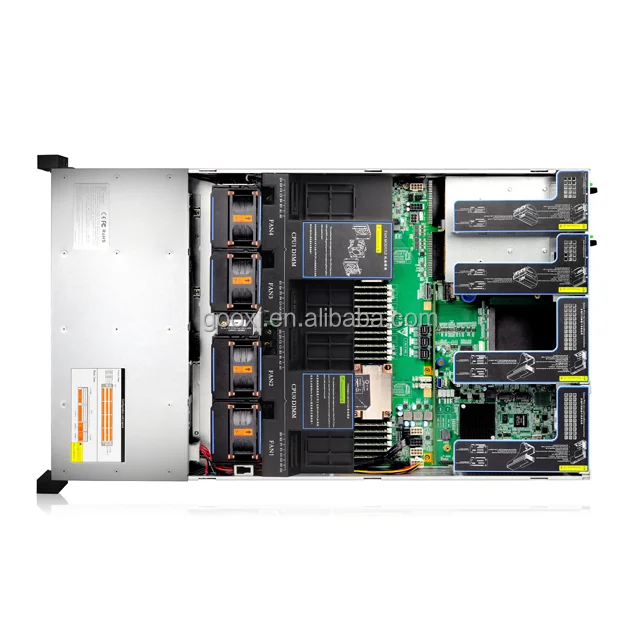 Сервер хранения данных Gooxi nas SL201-D08R Xeon 6142 cpu 128GB 2933 ram 2u 8bay