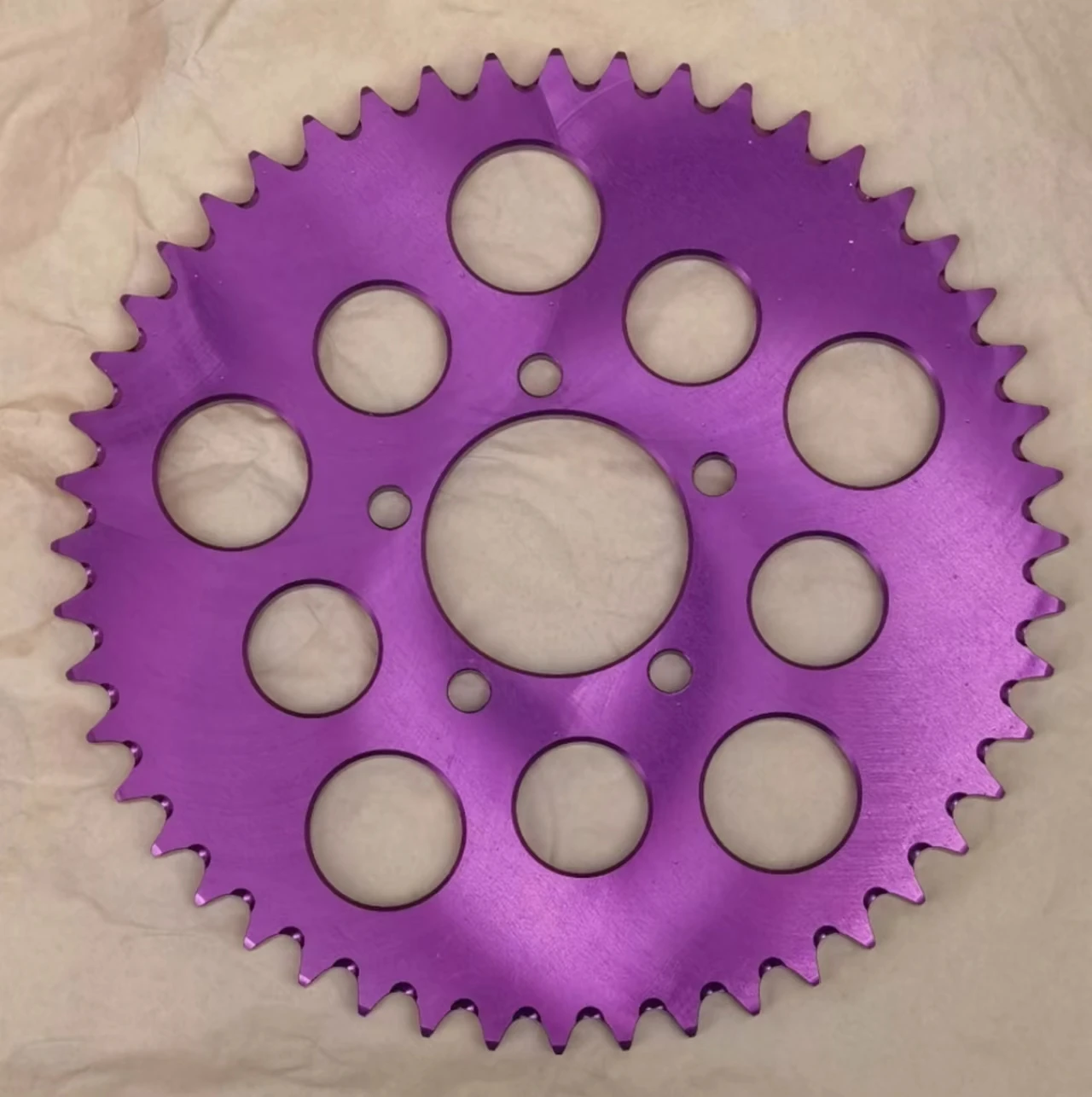 Sur Ron Sprocket Sprocket 58 Tooth Aluminum Alloy For Sur Ron Parts Light Bee S/X Segway X160/X260 Electric Dirt Bike Black