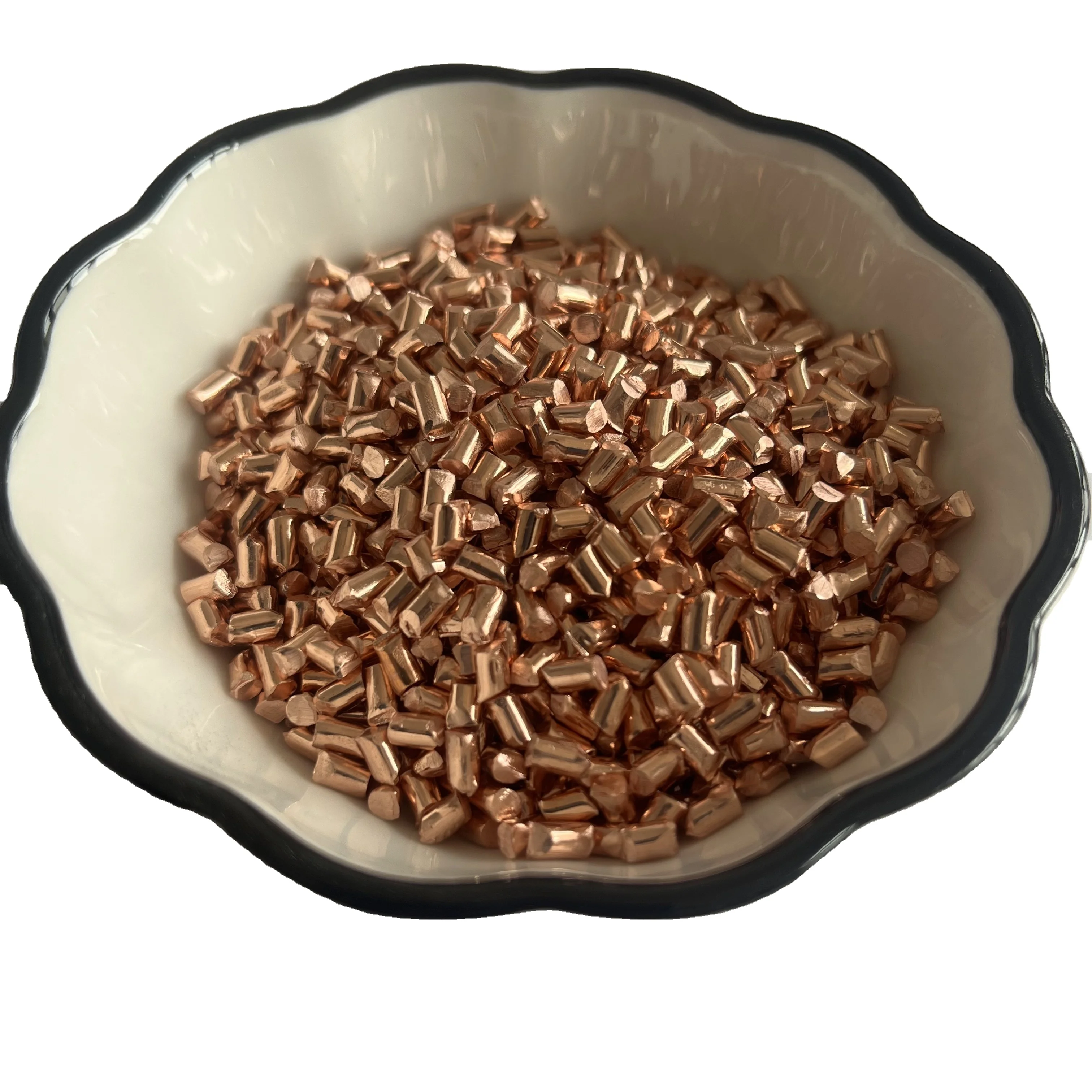 China manufacturer supplying super pure copper particles with 99.9995% purity