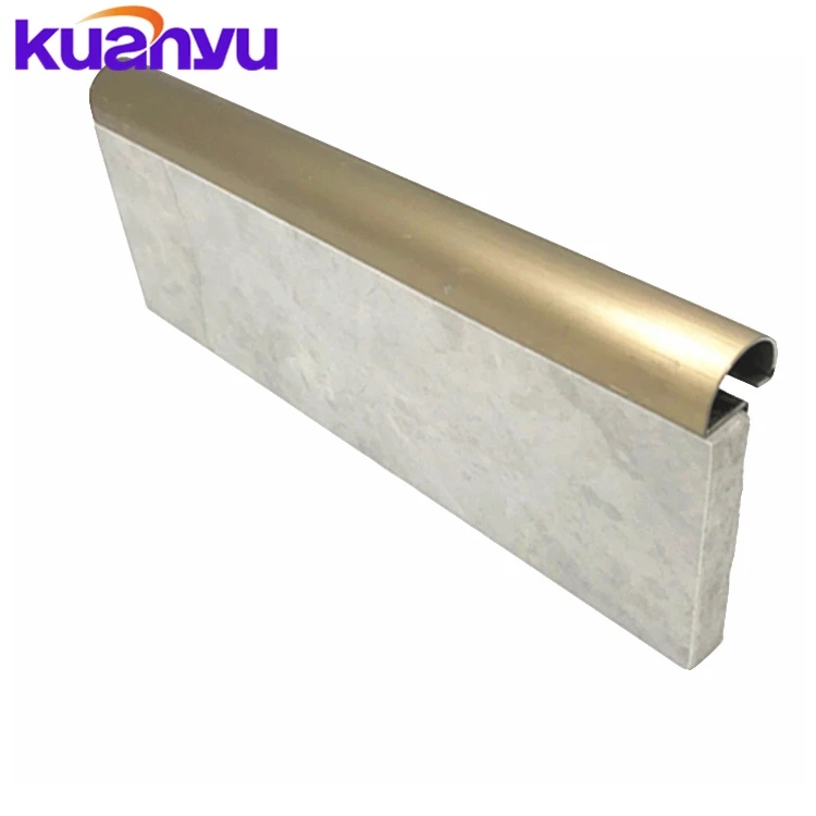 Gold Floor Transition Strips Flexible Carpet  Floor Stainless Steel Transition Strip