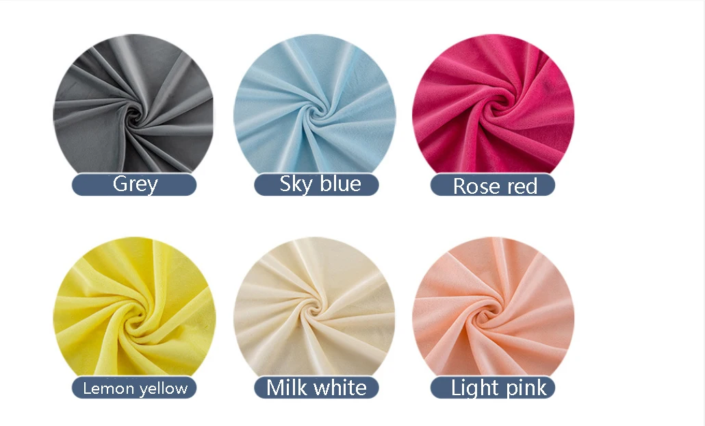 High Quality Rectangular  Elastic Velvet Table Cover Wedding Banquet Beauty Table Cloth For Events