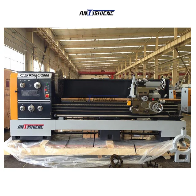 ANTISHICNC CS6266B Manual Lathe Machine Tool Equipment 1000mm 1500mm 2000mm 3000mm Universal Horizontal Lathe China Machine