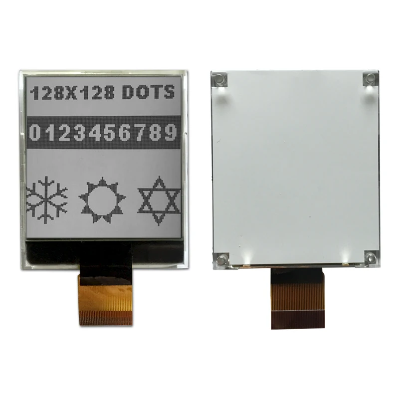 Transflective FSTN LCD Panel 128128 Square Monochrome LCD Display 128x128 Graphic LCD Module