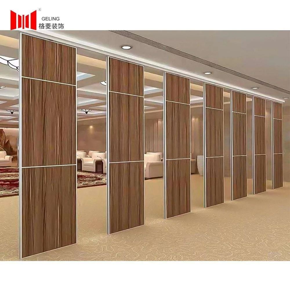 Folding conference door mdf room divider folding partition wall price banquet hall partition wall mobile partition walls
