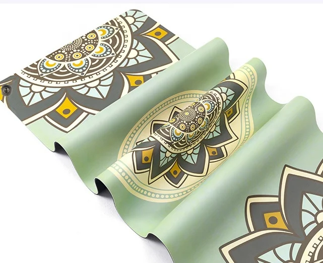 Customized full color printing ESD mat earthing grounding yoga mat