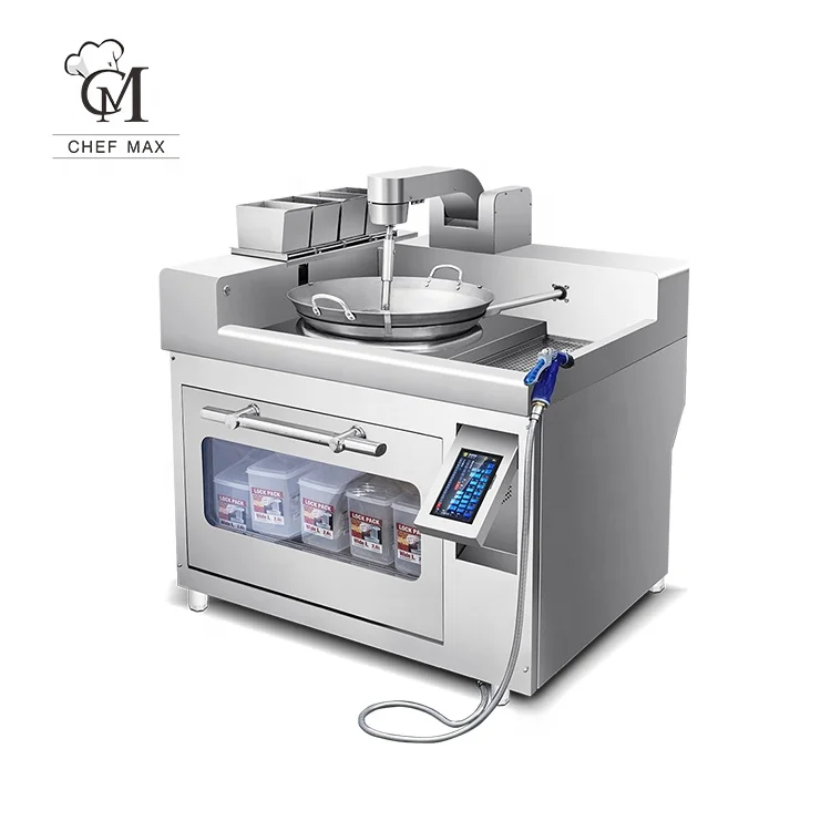 Kitchen Equipment Custom Automatic Electric Stir Fry Type cooking machine
