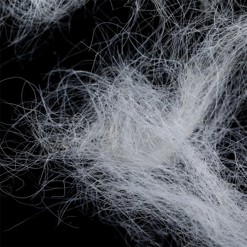 32mic Goat cashmere waste sheep wool fiber with best quality