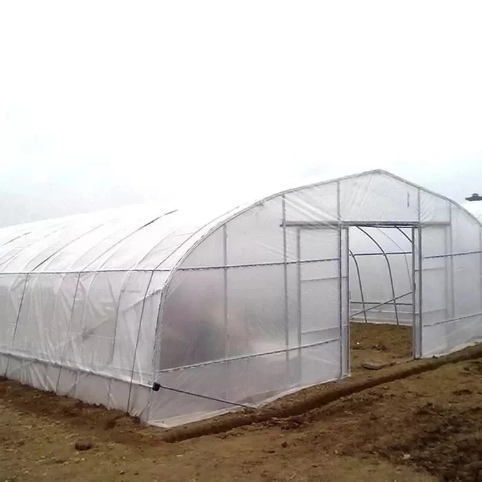 Low tunnel greenhouse plastic film agricultural house
