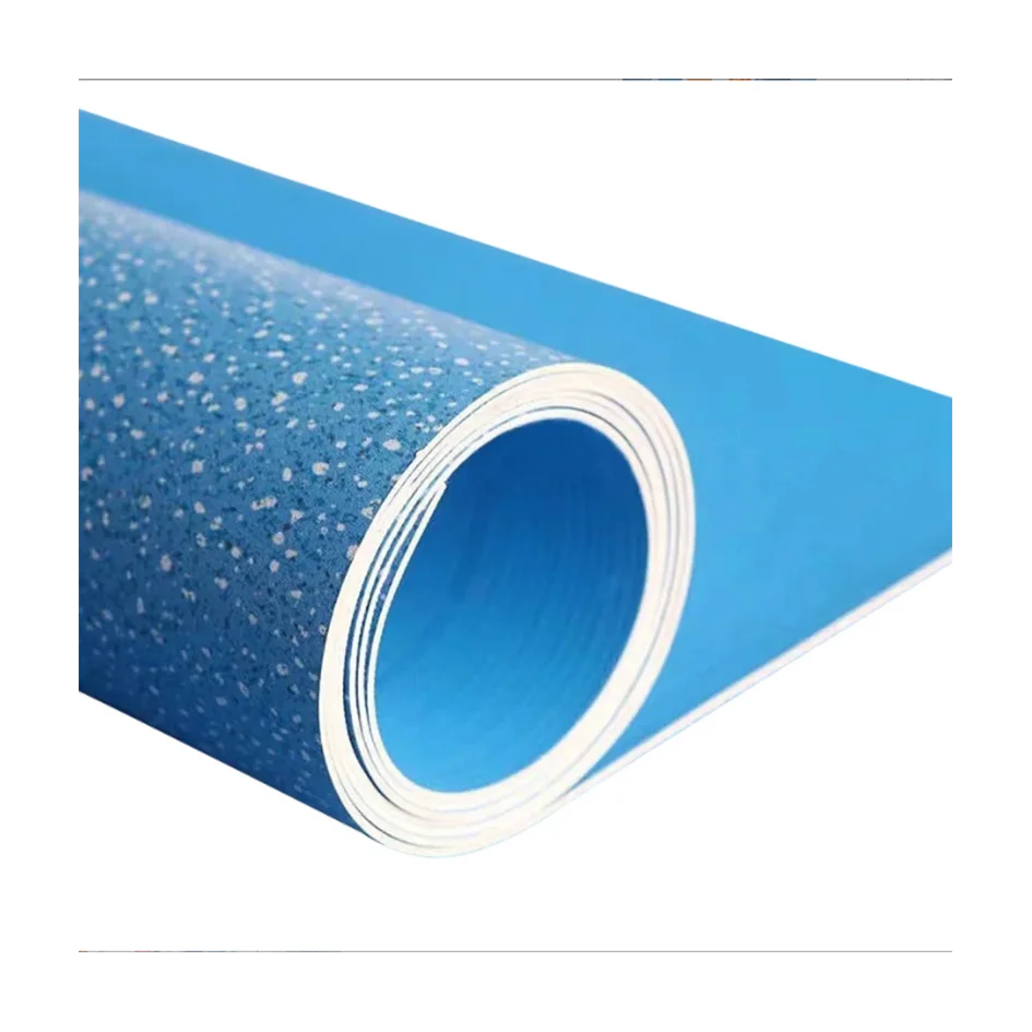 embossed pvc Linoluem vinyl flooring roll