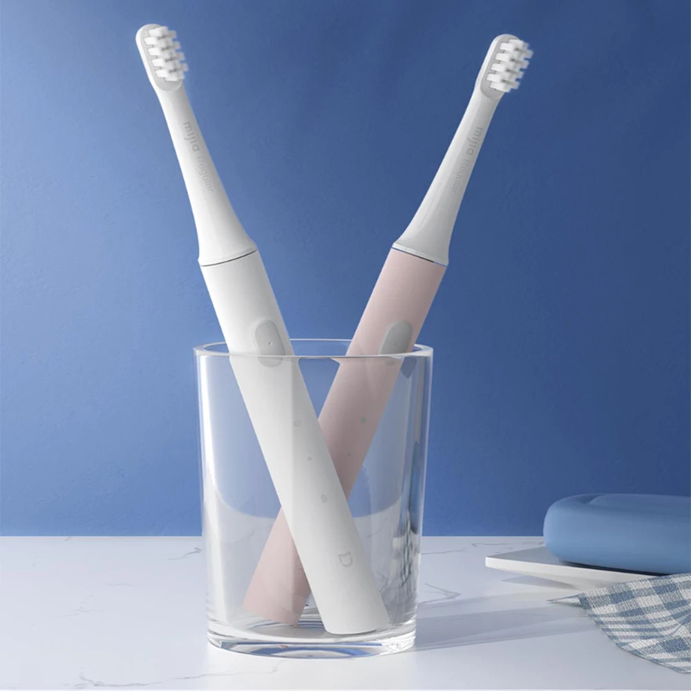 
Xiaomi Toothbrush T100 USB Rechargeable IPX7 Waterproof Travel Oral Care Automatic Ultrasonic Sonic Electric Toothbrush 