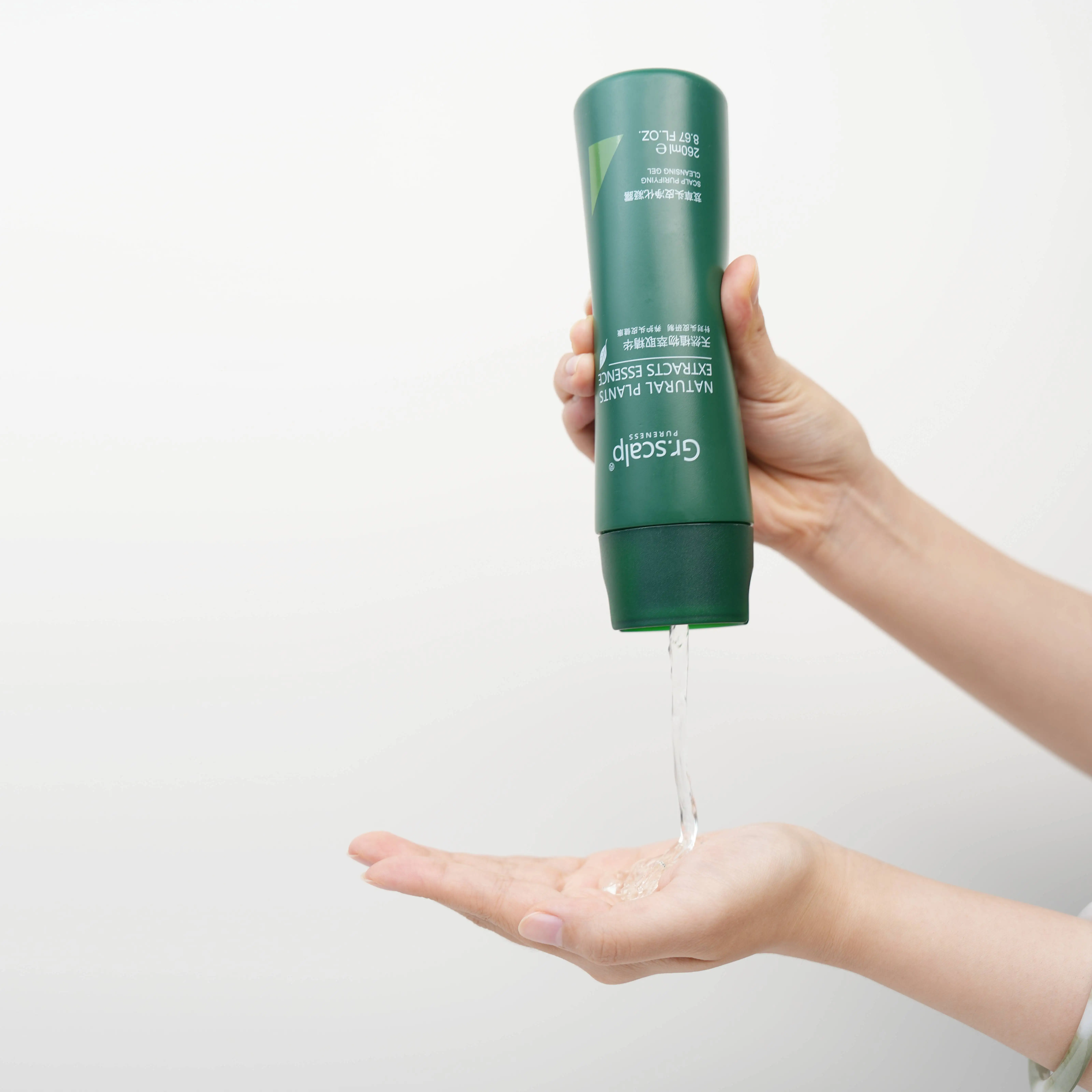 Factory supply hair cleaning products fluffy oil control scalp purifying cleansing gel