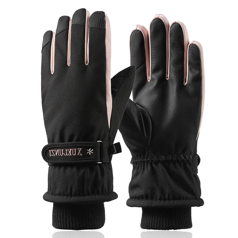 
Thickened Warm Windproof Non-slip Touch-screen Outdoor Cycling And Driving Gloves 