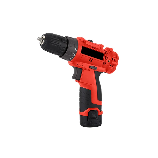 
12V 1500mAh Strong 38N.M Torque Brushless Electric Motor Cordless Lithium Battery Driver Drill 