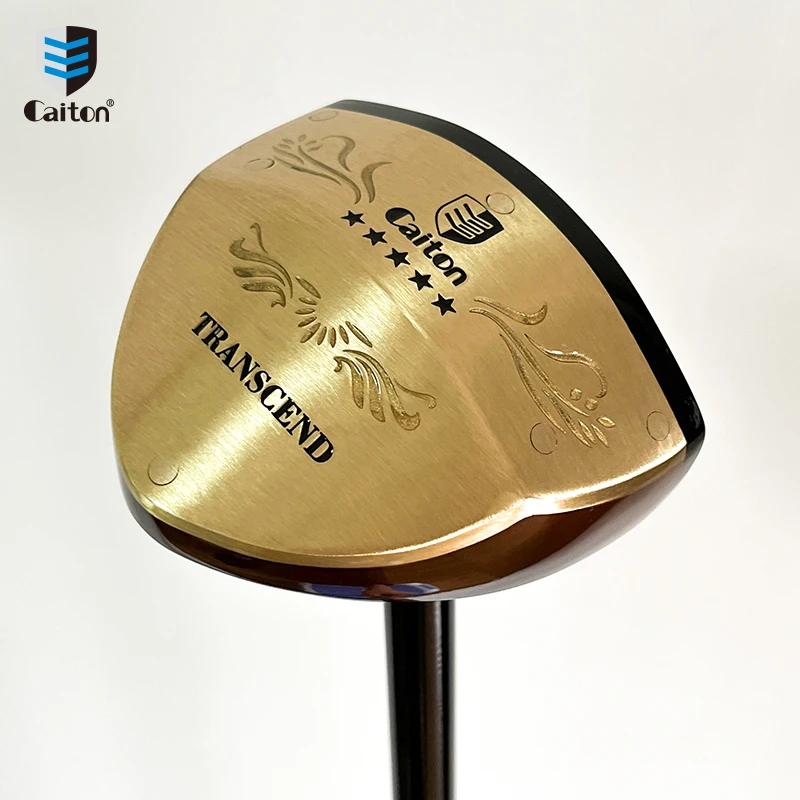 Caiton park golf maple wood golf putter custom logo carbon fiber golf clubs