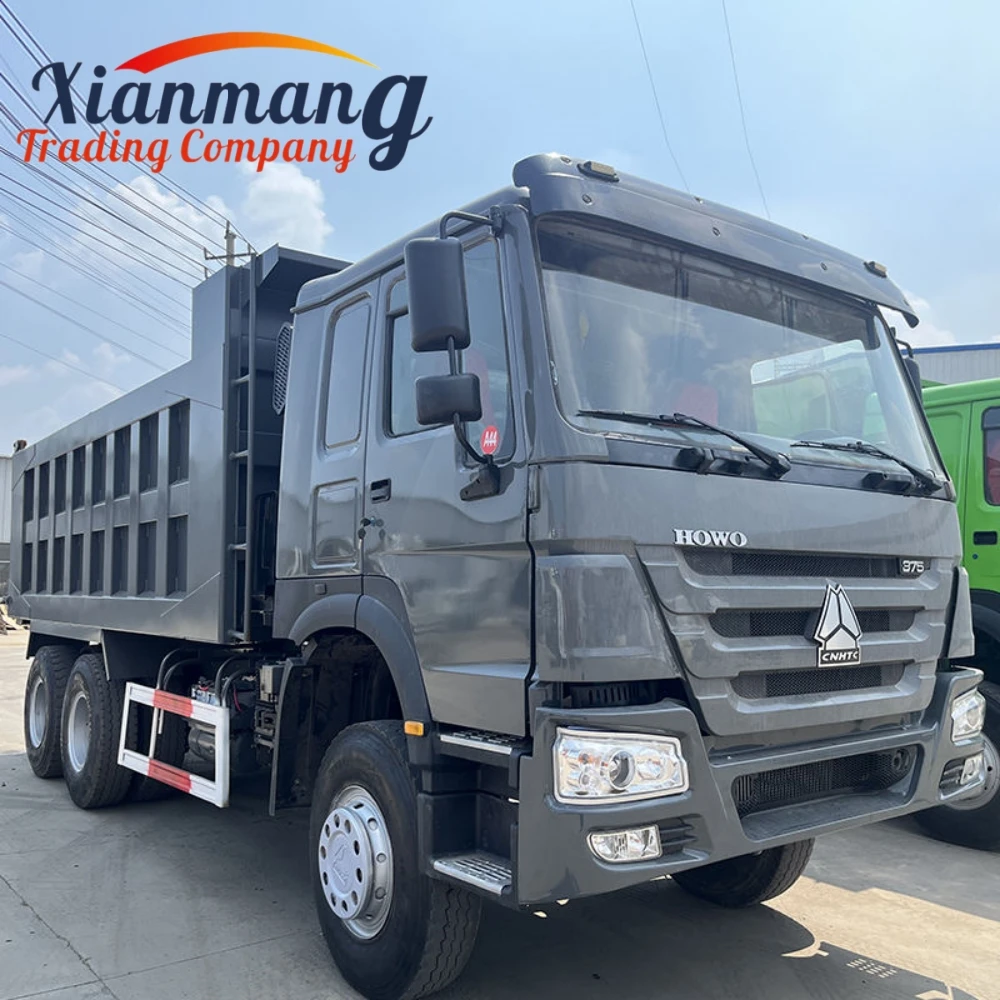 Подержанные самосвальные самосвалы Howo 6*4 10Wheeler с песком и камнем по низкой цене