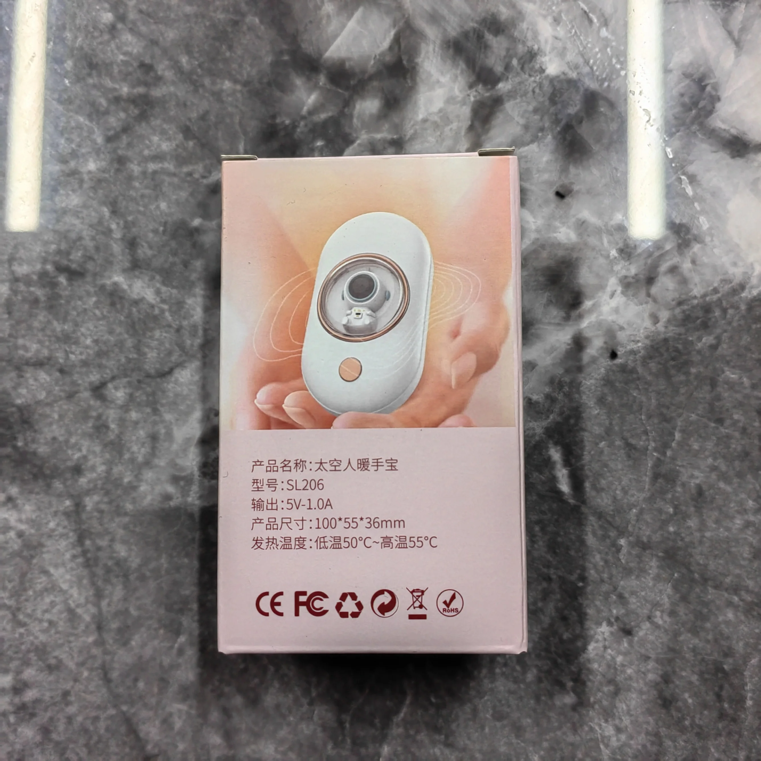 Hand Warmer Rechargeable With Power Bank Reusable Camping Warmers With Temperature Display Electric Hand Warmer