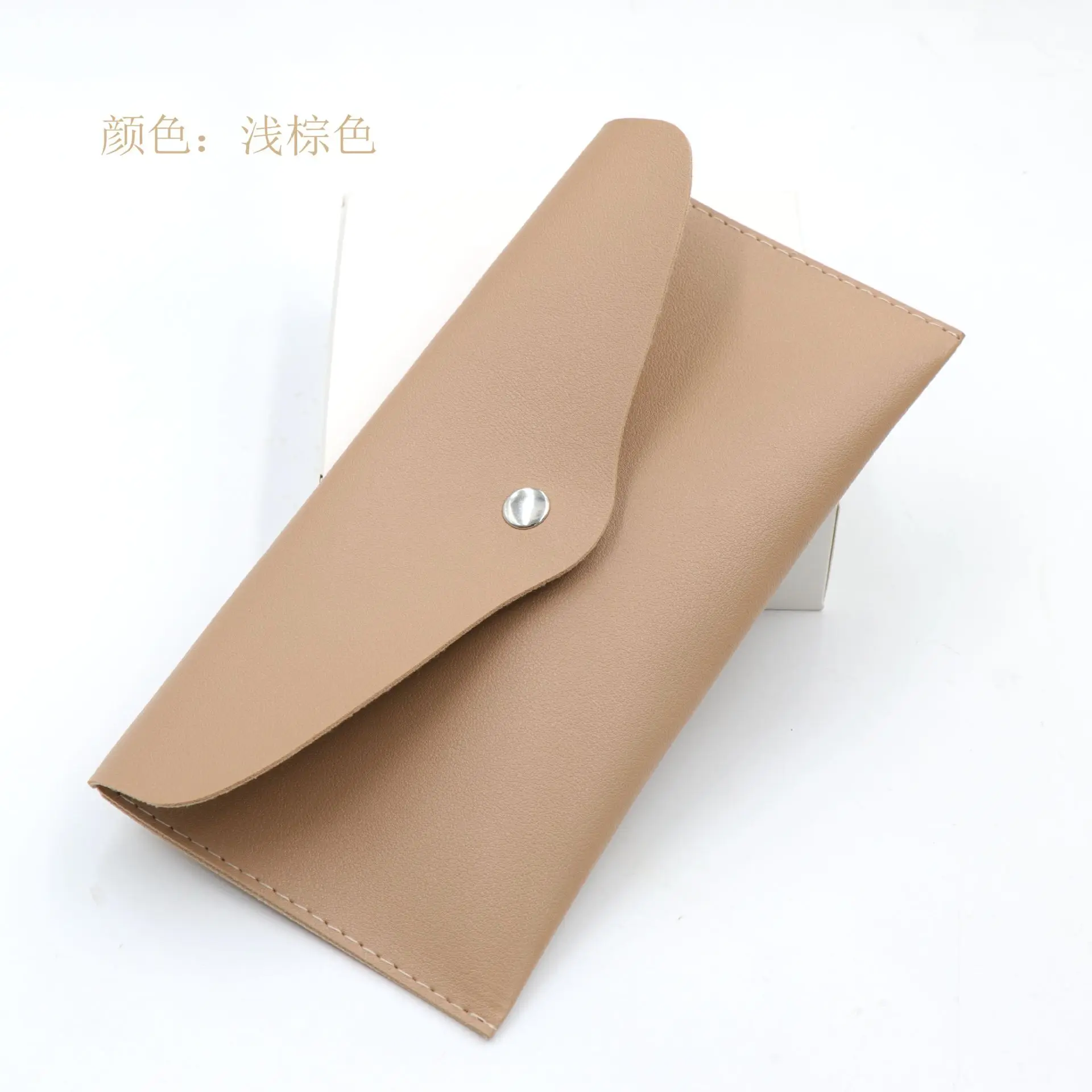 New Portable Makeup Brush Storage Pouch Wholesale Pink Makeup Brush Bag Pu Leather Cosmetic Bag Single Makeup Brush Set Case