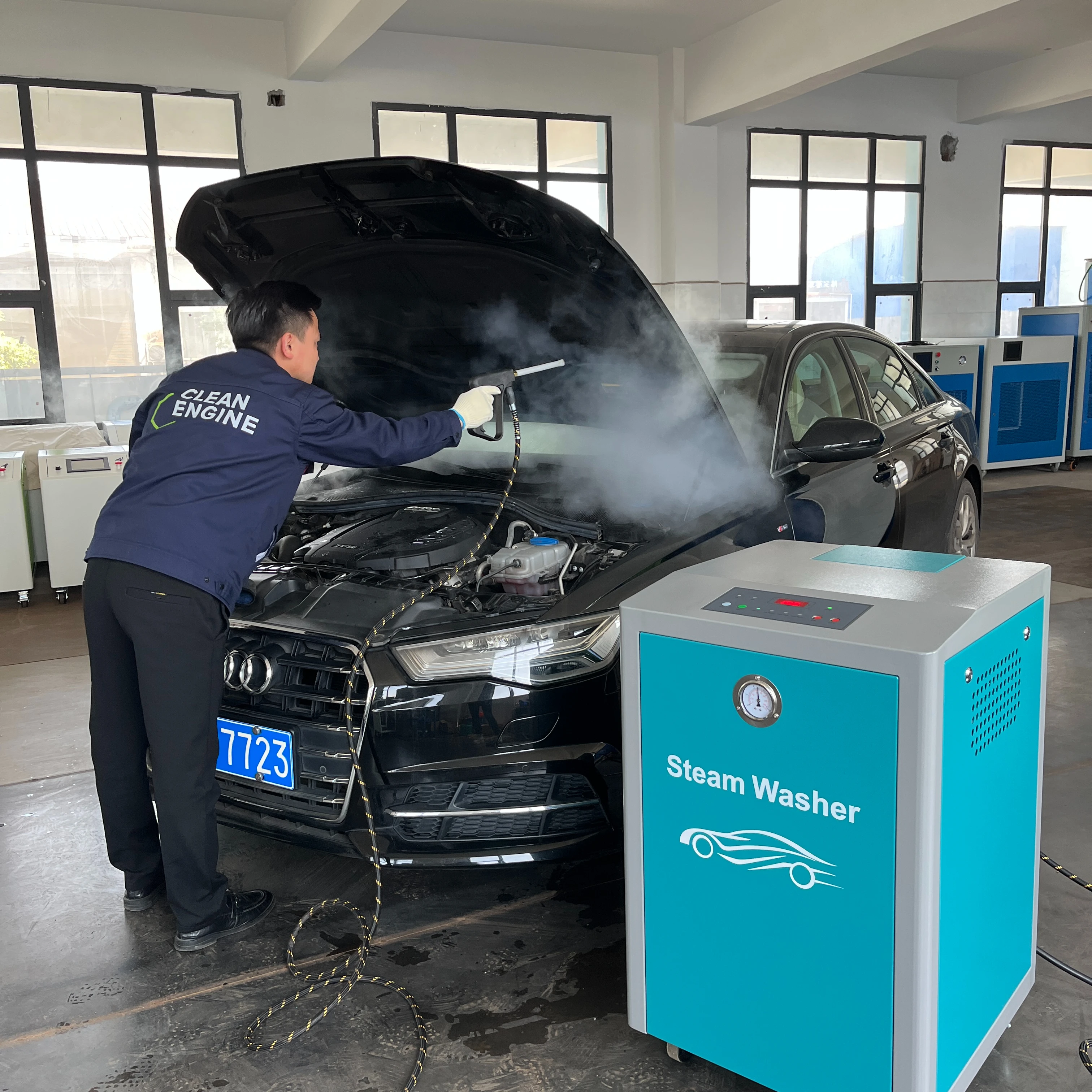 CE Certified Best Cleaning Machine Steam Washer Car Interior Washing Machine Water Saving Steamer Cleaning Machine