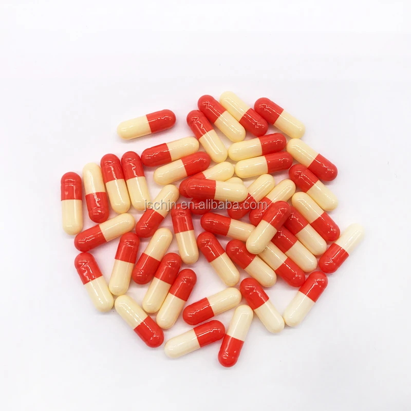 
Color customization gelatin empty capsules size 0 china supplier 