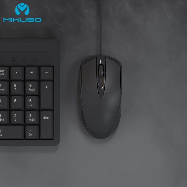 Mikuso MOS-375U Wired Office Usb Optical Mouse