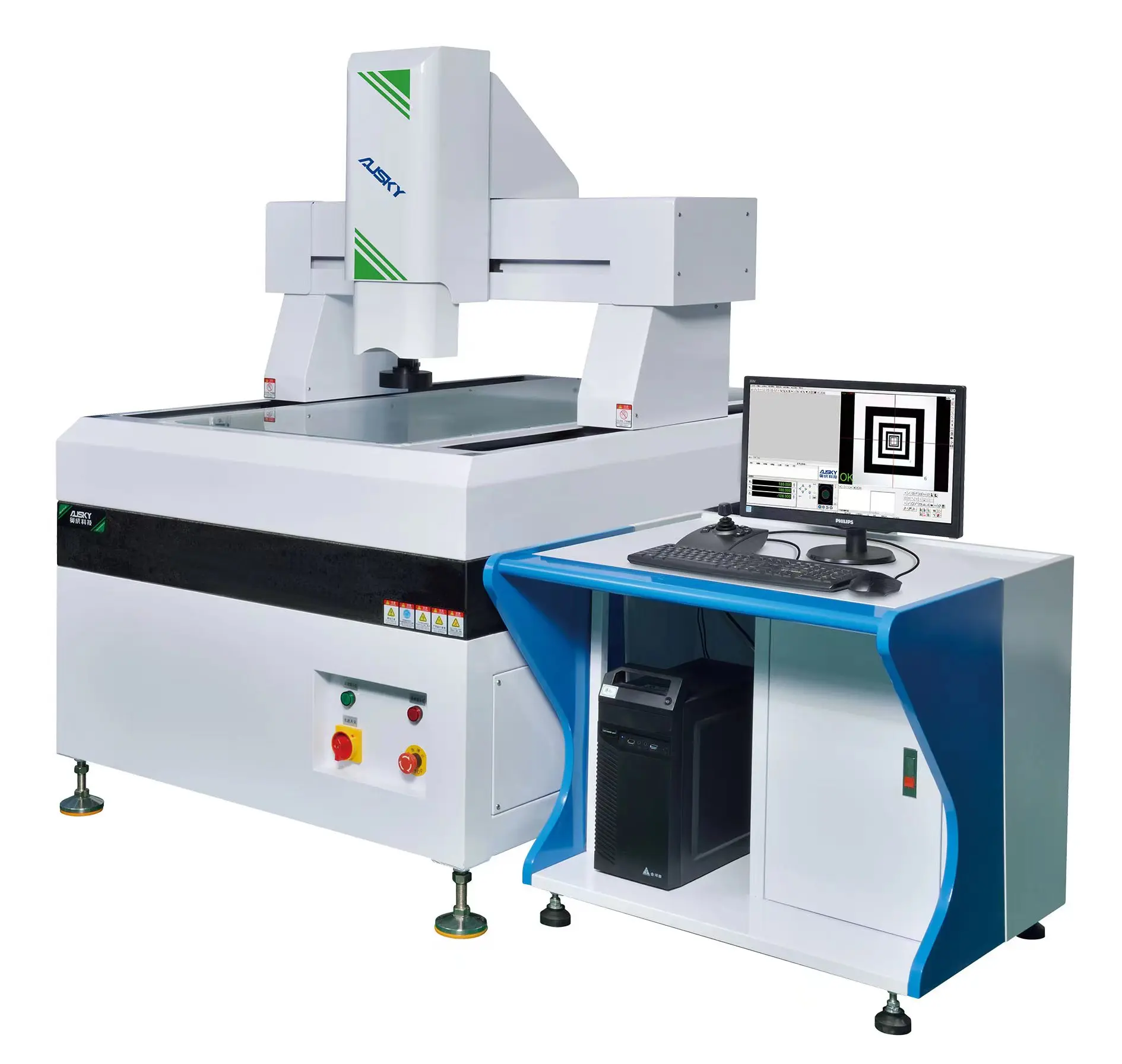 High Precision Auto Program CNC 2D 3D Optical Measurement Machine Equip  Renishaw Probe Support Customization
