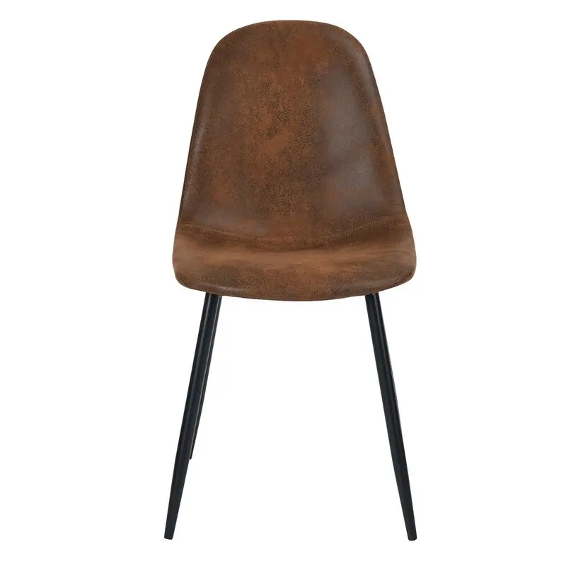  Chinese chippendale Gillham Side Chair in Brown OEM versailles Suede dining