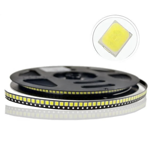High quality SMD LED 2835 chip 1w 6V@150mA  Cri>80  130-140lm VF6.0-6.3/6.3-6.6 Chip