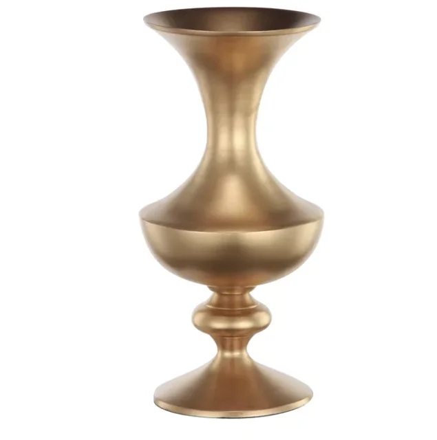 
Gold brass flower Vase 