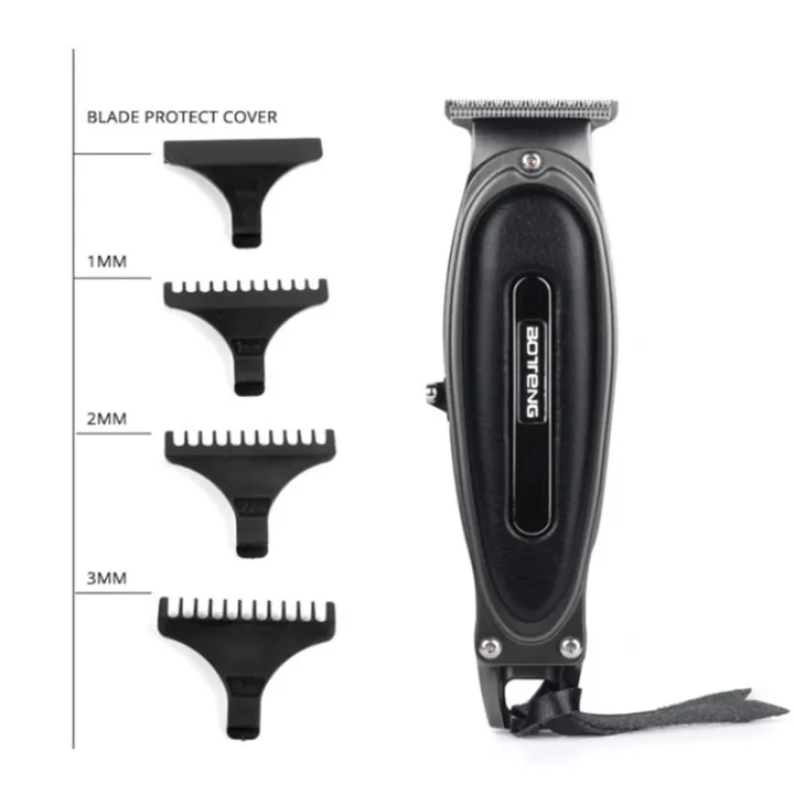 Boteng black brown silver 3 color can be chosen popular LCD pro cut machine electric hair clippers trimmer