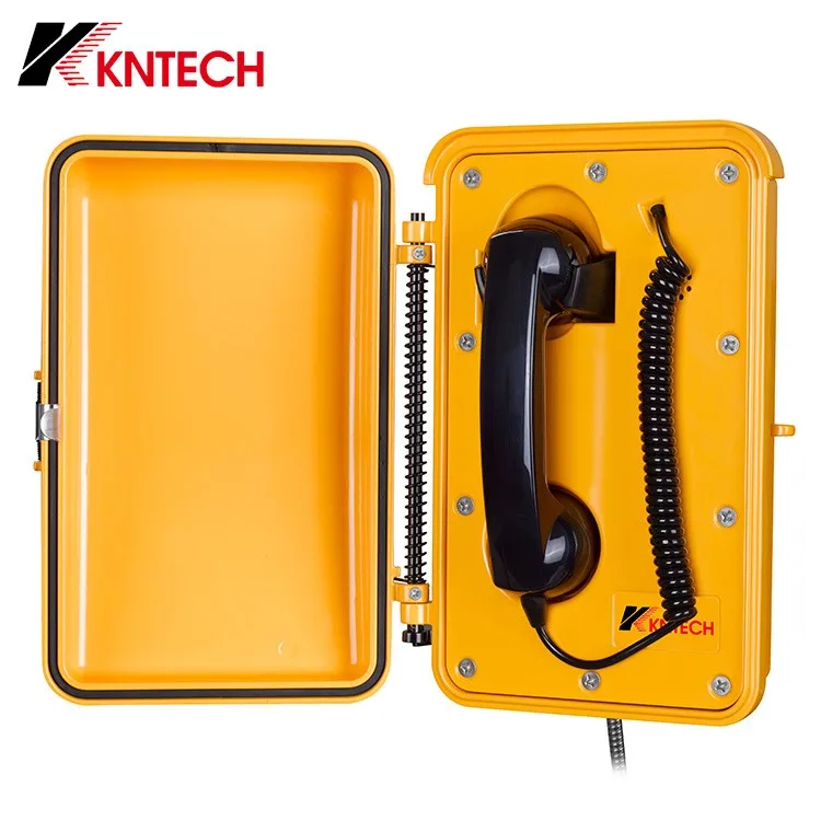 KNTECH железная дорога промышленные телефоны водонепроницаемый класс Ip66 пыленепроницаемый