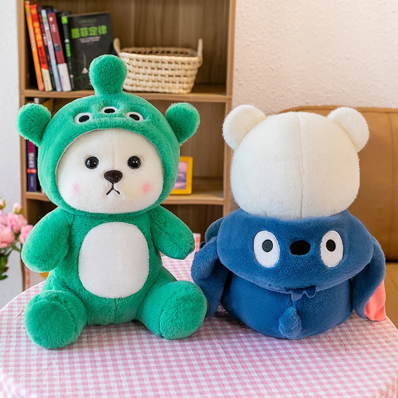 2024 Kawaii новая одежда плюшевый мишка плюшевая игрушка индивидуальный дизайн милая кукла-медведь