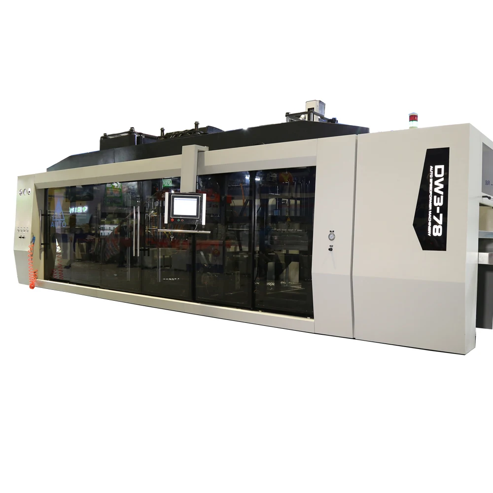 Wholesale Factory Direct Sales of High Quality Big Plactic Vacuum Thermoforming Machine Manufacturing Plant Pet Spare Parts Hips