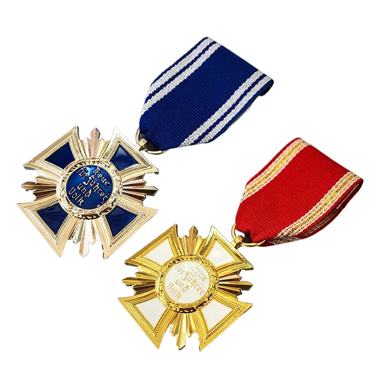 Custom Metal Commemorative Medal Souvenir Emblem Decoration Heroic Honor Chest Badge Medal