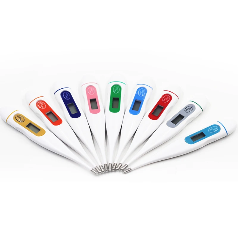OEM Professional Production Flexible Tip Waterproof Thermometer Body Fever Baby Clinical Digital Thermometer