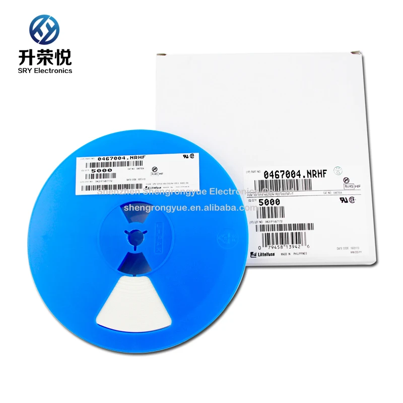 New and original Littelfuse 0467004.NRHF thin film fuse 4A 32V 0603 surface mount fuse