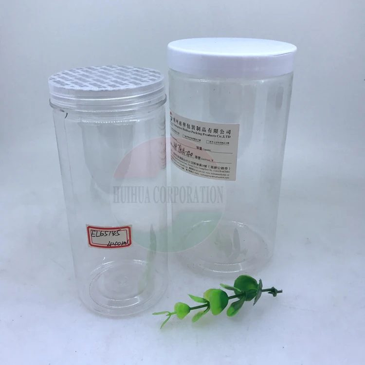 
1000 ml PET plastic jar with screw lid 