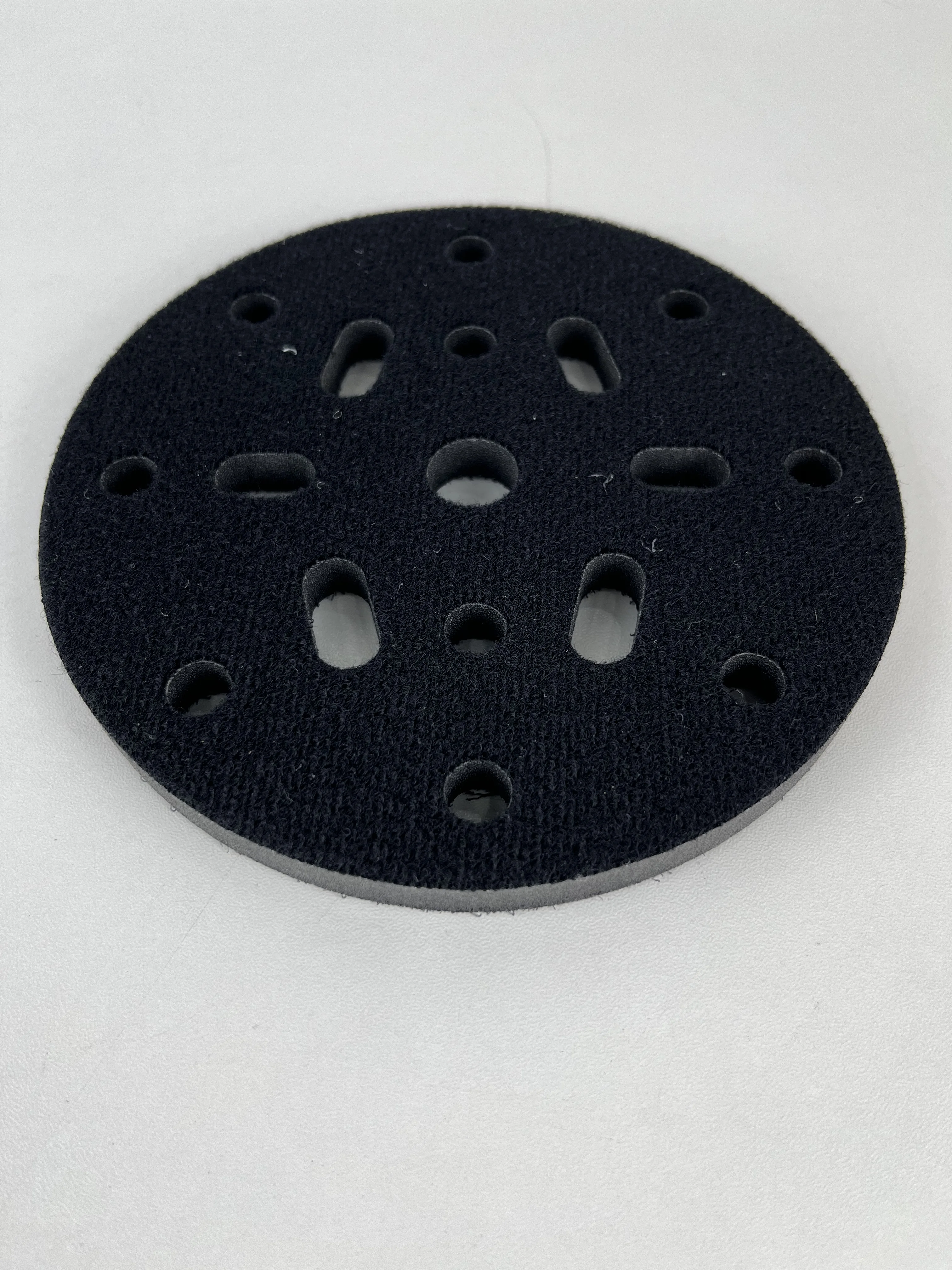 6 дюймов, 17 отверстий, толстые мягкие прокладки для интерфейса, крючок и петля, 6 дюймов, губчатая подушка, буферная подкладка для полировальных и шлифовальных машин